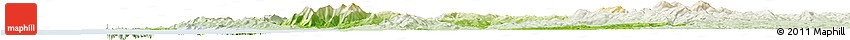 Physical Horizon Map of Pisa, lighten Physical Horizon Map of Pisa, lighten