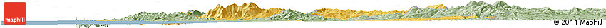 Savanna Style Horizon Map of Pisa