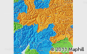 Political Map of Trentino-Alto Adige