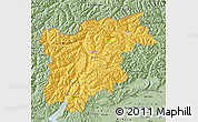 Savanna Style Map of Trentino-Alto Adige