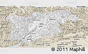 Classic Style Panoramic Map of Trentino-Alto Adige