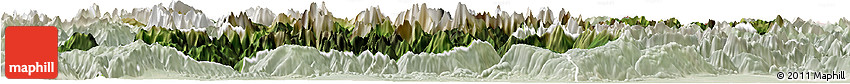 Satellite Horizon Map of Belluno, lighten