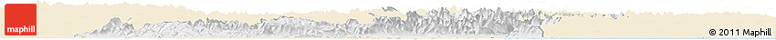 Classic Style Horizon Map of Veneto, single color outside