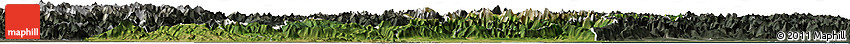 Satellite Horizon Map of Veneto, darken, semi-desaturated