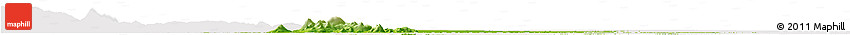 Physical Horizon Map of Padova, cropped outside