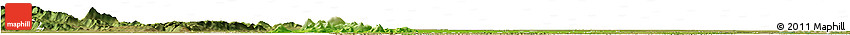 Physical Horizon Map of Padova, satellite outside