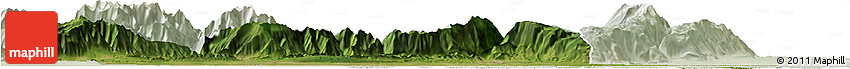Satellite Horizon Map of Treviso, lighten