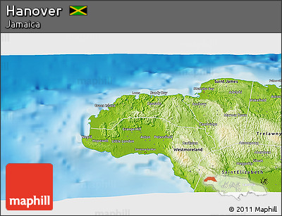 Physical 3D Map of Hanover