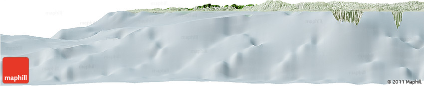 Satellite Horizon Map of Hanover, lighten