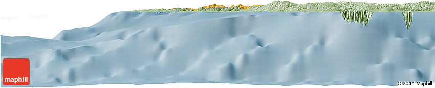 Savanna Style Horizon Map of Hanover