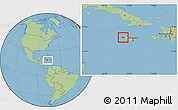 Savanna Style Location Map of Hanover, within the entire country