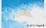 Shaded Relief Map of Hanover, single color outside