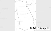 Blank Simple Map of Manchester