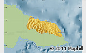 Savanna Style Map of Portland, single color outside