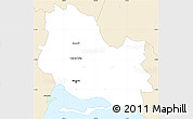 Classic Style Simple Map of Saint Andrew and Kingston