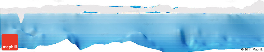 Political Horizon Map of Saint Ann, single color outside Political Horizon Map of Saint Ann, single color outside