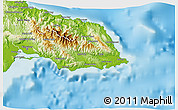 Physical 3D Map of Saint Thomas