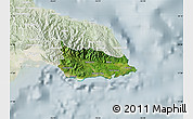 Satellite Map of Saint Thomas, lighten