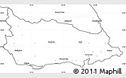 Blank Simple Map of Saint Thomas