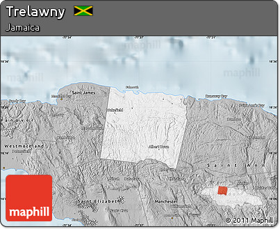 Gray Map of Trelawny