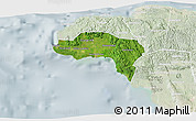 Satellite 3D Map of Westmoreland, lighten