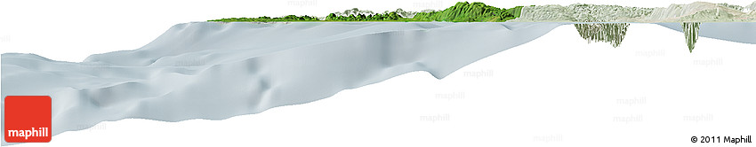 Satellite Horizon Map of Westmoreland, lighten