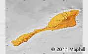 Political Map of Jan Mayen, desaturated
