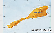 Political Map of Jan Mayen, lighten