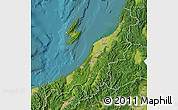 Satellite Map of Niigata