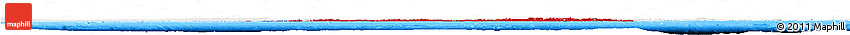 Flag Horizon Map of Japan, single color outside, bathymetry sea, flag rotated