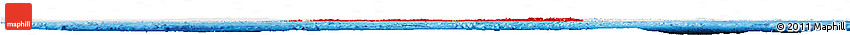 Flag Horizon Map of Japan, single color outside, bathymetry sea, shaded relief sea