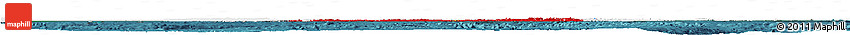 Flag Horizon Map of Japan, single color outside, satellite sea