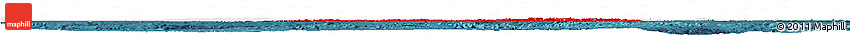 Flag Horizon Map of Japan, single color outside, satellite sea, flag aligned to the middle