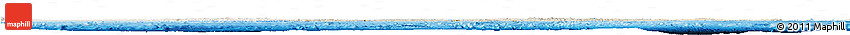 Shaded Relief Horizon Map of Japan, lighten, land only