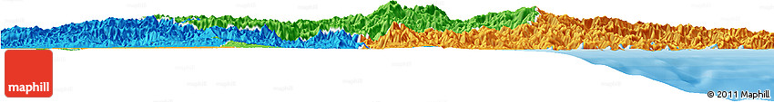 Political Horizon Map of Nara
