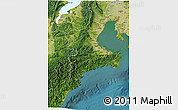 Satellite 3D Map of Mie