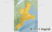 Savanna Style 3D Map of Mie