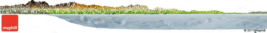 Physical Horizon Map of Mie, semi-desaturated