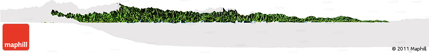 Satellite Horizon Map of Mie, cropped outside