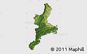 Satellite Map of Mie, cropped outside