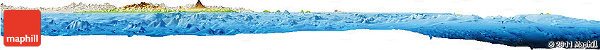 Physical Horizon Map of Shizuoka, shaded relief outside Physical Horizon Map of Shizuoka, shaded relief outside