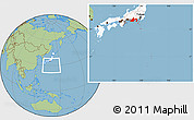 Savanna Style Location Map of Shizuoka, highlighted country, highlighted parent region