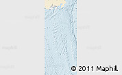Classic Style Map of Shizuoka, single color outside