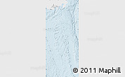 Silver Style Map of Shizuoka, single color outside