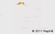 Political Panoramic Map of Shizuoka, cropped outside