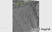 Satellite Panoramic Map of Shizuoka, desaturated