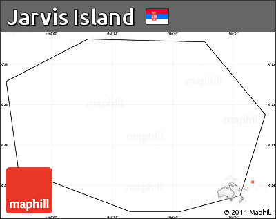 Blank Simple Map of Jarvis Island