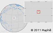 Savanna Style Location Map of Johnston Atoll, lighten, desaturated