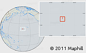 Savanna Style Location Map of Johnston Atoll, lighten, semi-desaturated