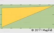 Savanna Style Simple Map of Johnston Atoll, cropped outside